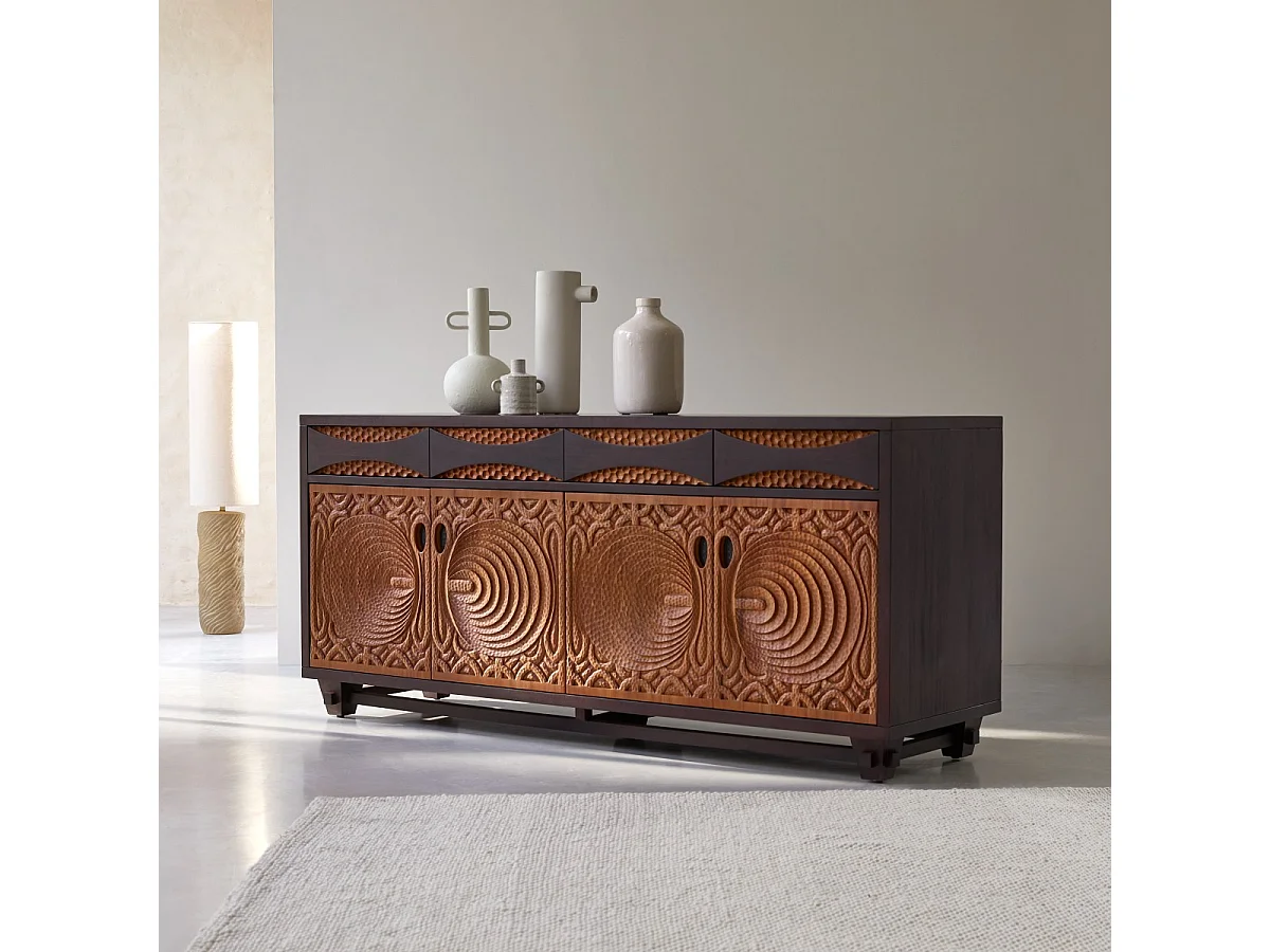 Frida - Solid mahogany sideboard 180 cm
