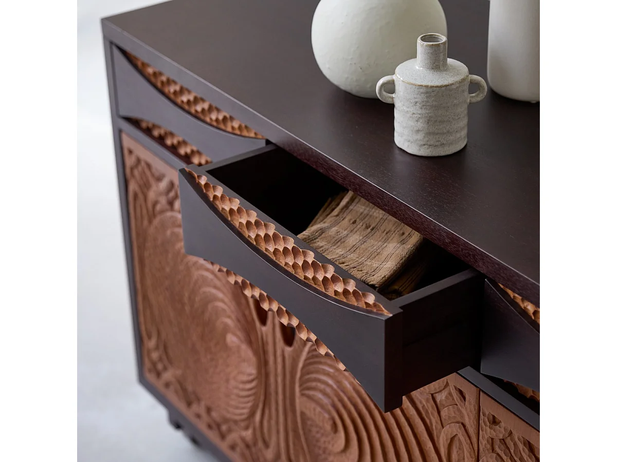 Frida - Solid mahogany sideboard 180 cm