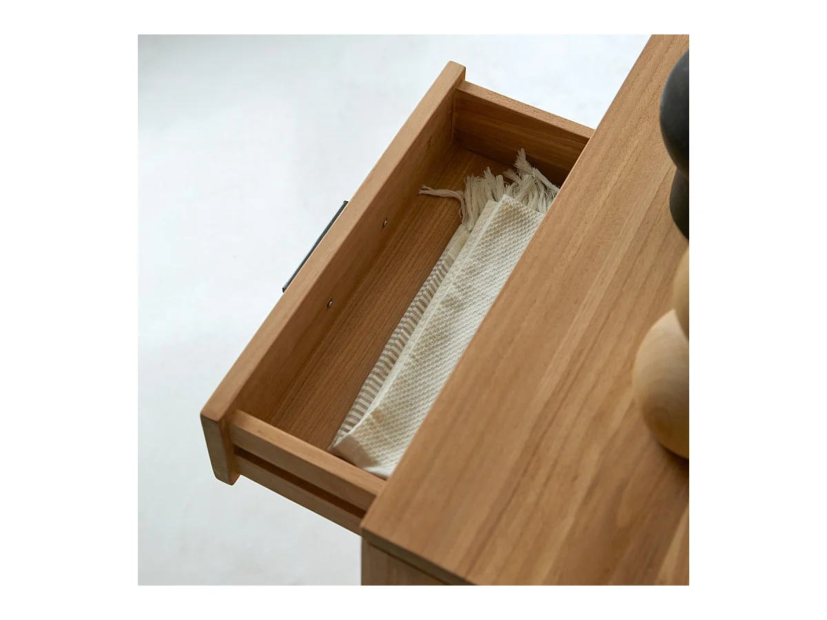 Buffet aus Teak 150 cm Sideboard Lowboard Highboard Massivholz