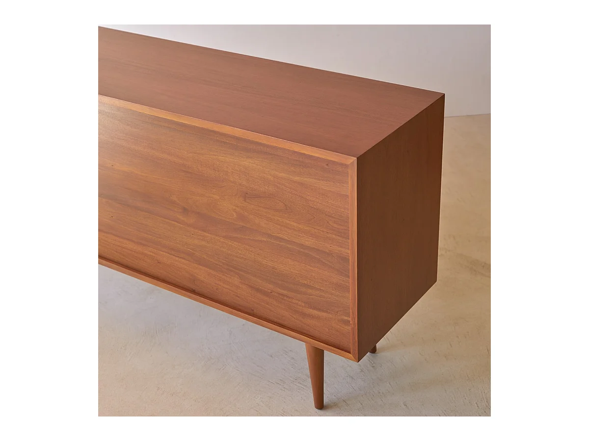 Buffet en bois d'acajou massif 200 Magda 50's