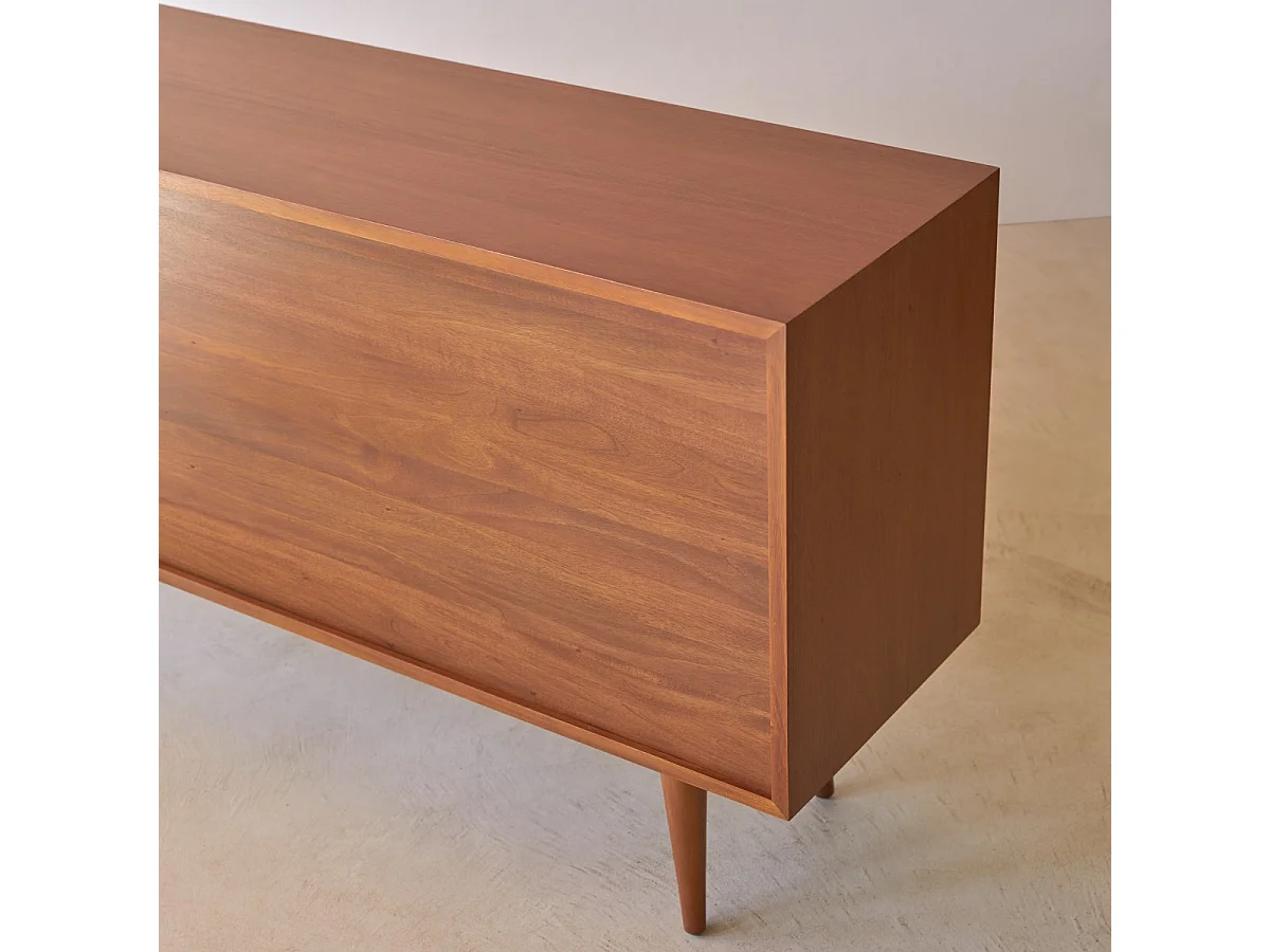 Buffet en bois d'acajou massif 200 Magda 50's