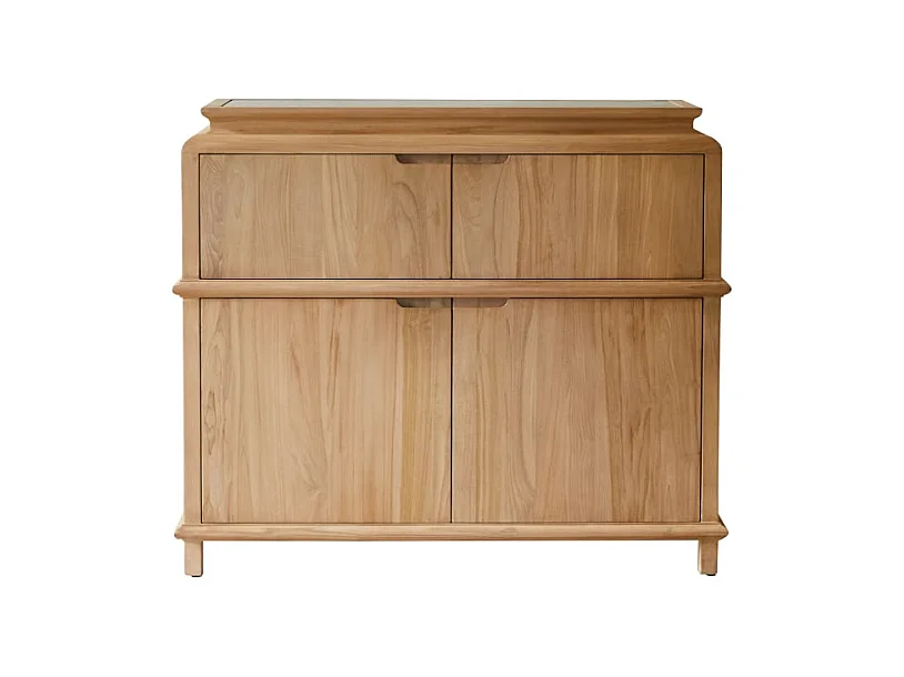 Buffet Achille aus massivem Teakholz 120