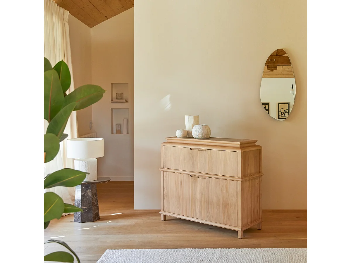 Buffet Achille aus massivem Teakholz 120