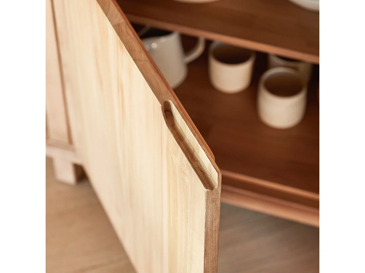 Buffet Achille aus massivem Teakholz 120