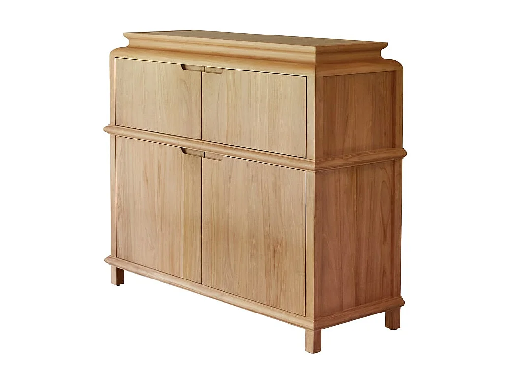 Buffet Achille aus massivem Teakholz 120