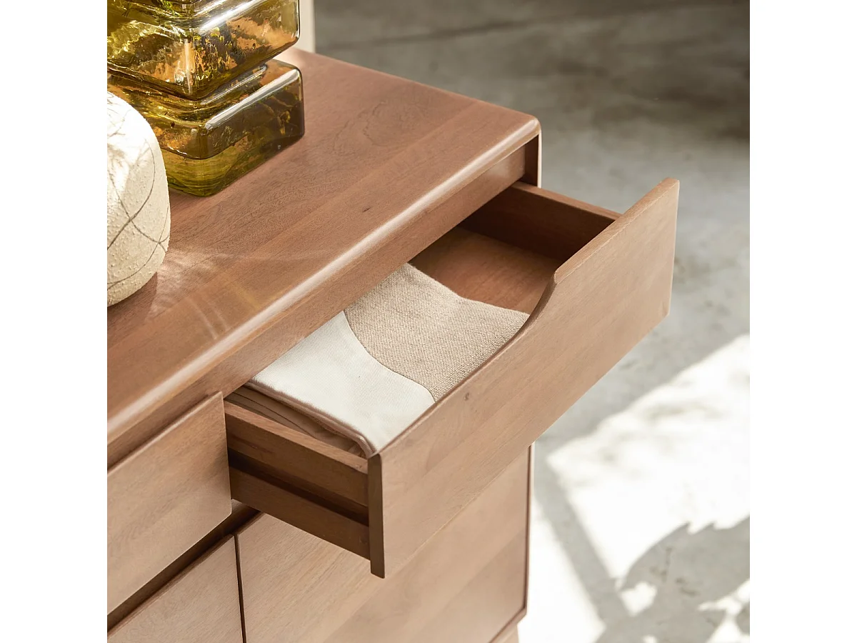 Credenza Gabrielle in legno di mango massello 100 cm