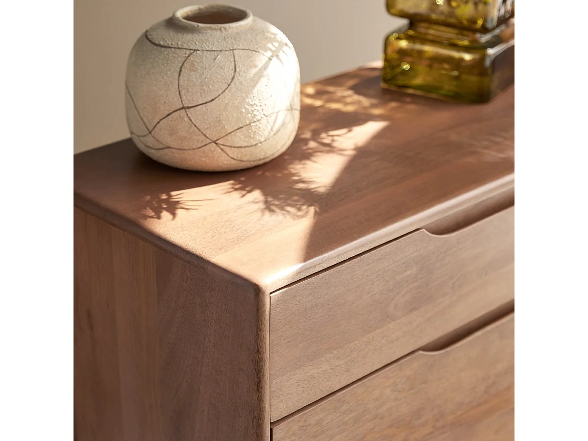 Credenza Gabrielle in legno di mango massello 100 cm