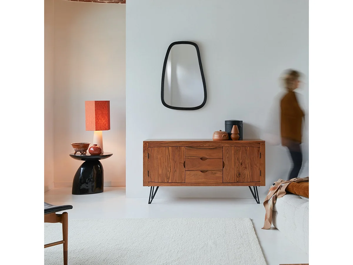 Buffet in acacia massello Bonnie 150 cm