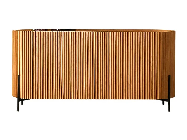 Buffet in legno di mindi Lou 150 cm