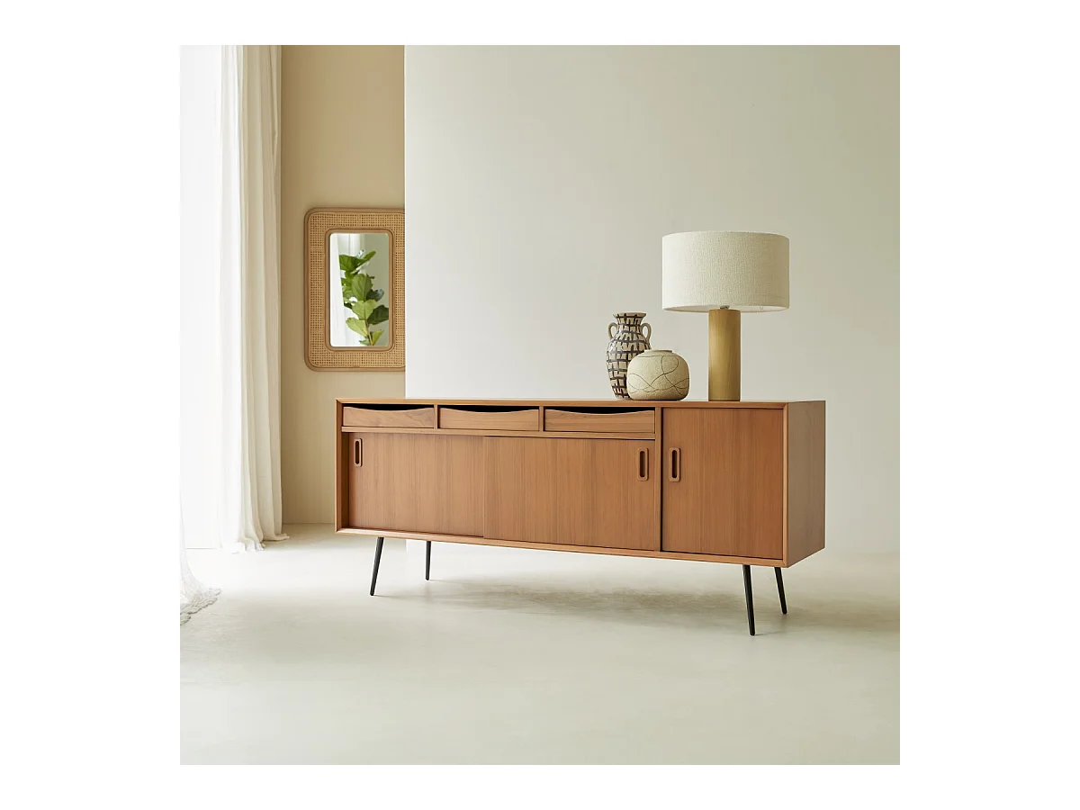 Buffet en bois de teck 170 Simen