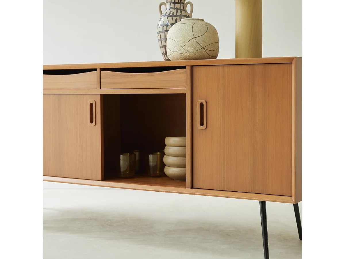 Buffet en bois de teck 170 Simen