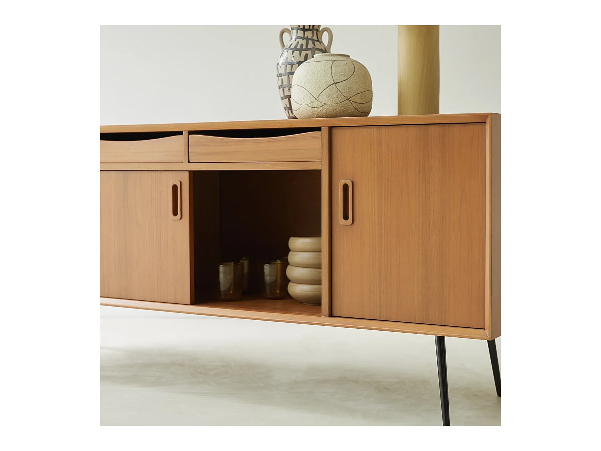 Buffet aus Teakholz Simen 170