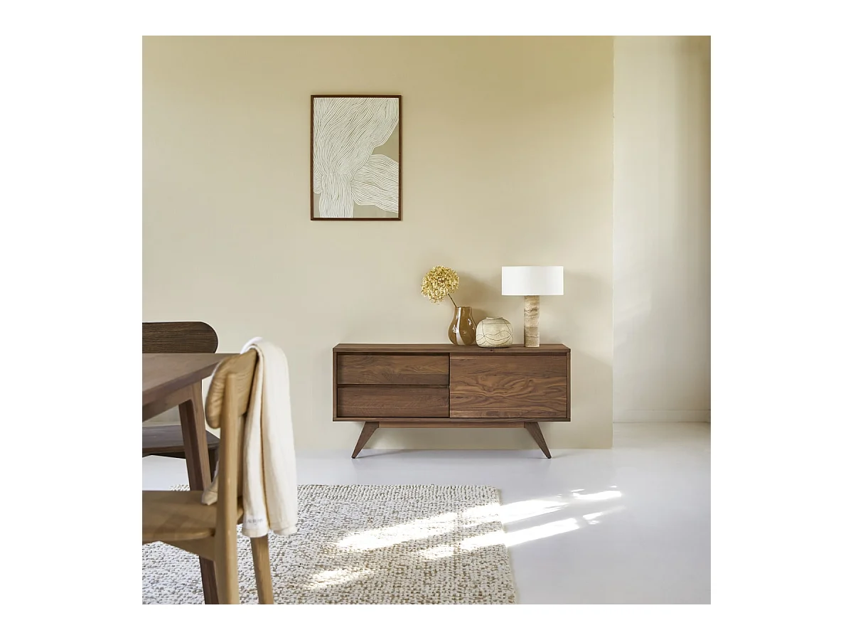 Anrichte aus Nussbaumholz 130 Esmée