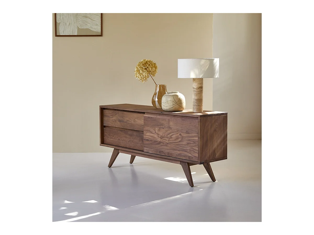 Anrichte aus Nussbaumholz 130 Esmée