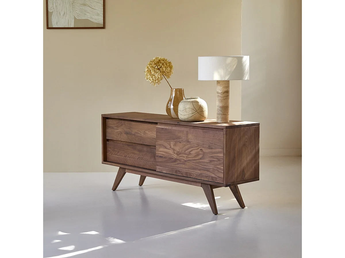 Anrichte aus Nussbaumholz 130 Esmée