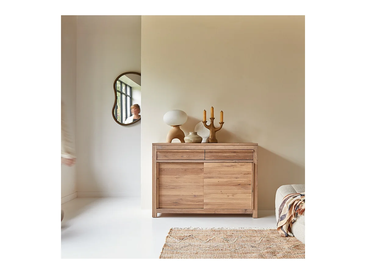 Anrichte Luce aus Eichenholz 120 cm