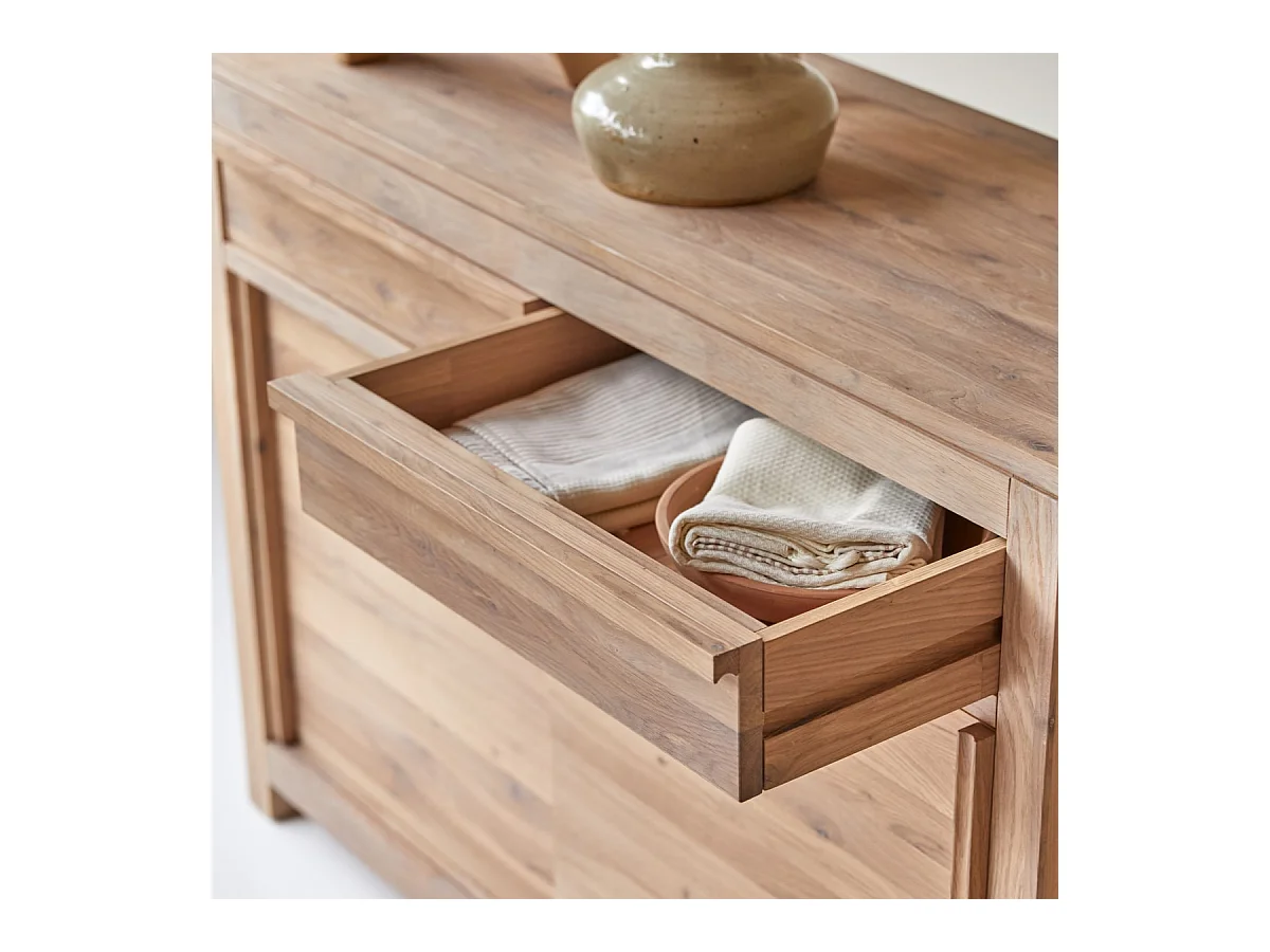 Anrichte Luce aus Eichenholz 120 cm