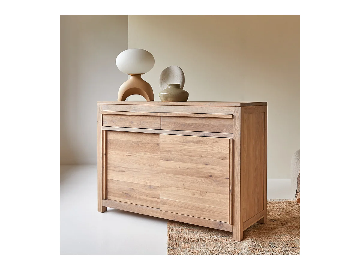 Anrichte Luce aus Eichenholz 120 cm