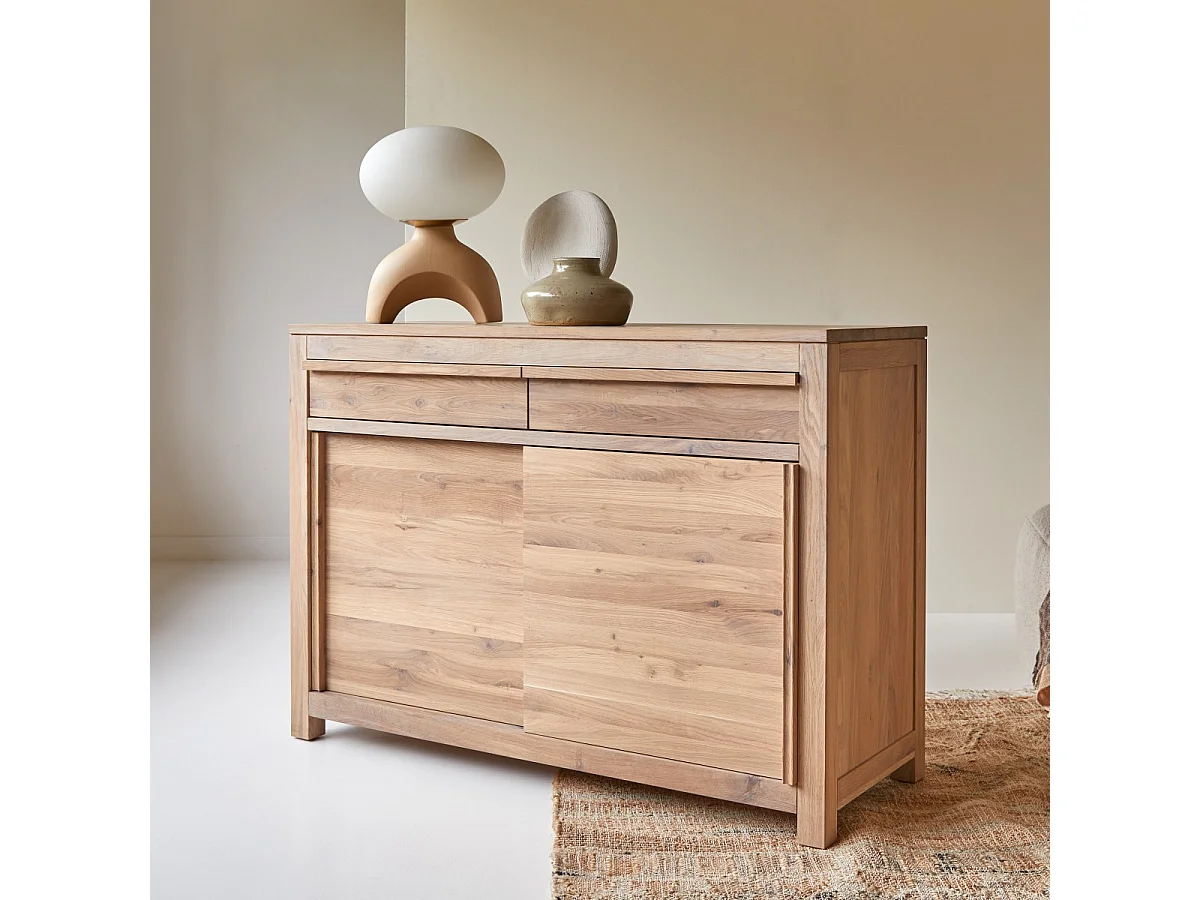 Anrichte Luce aus Eichenholz 120 cm