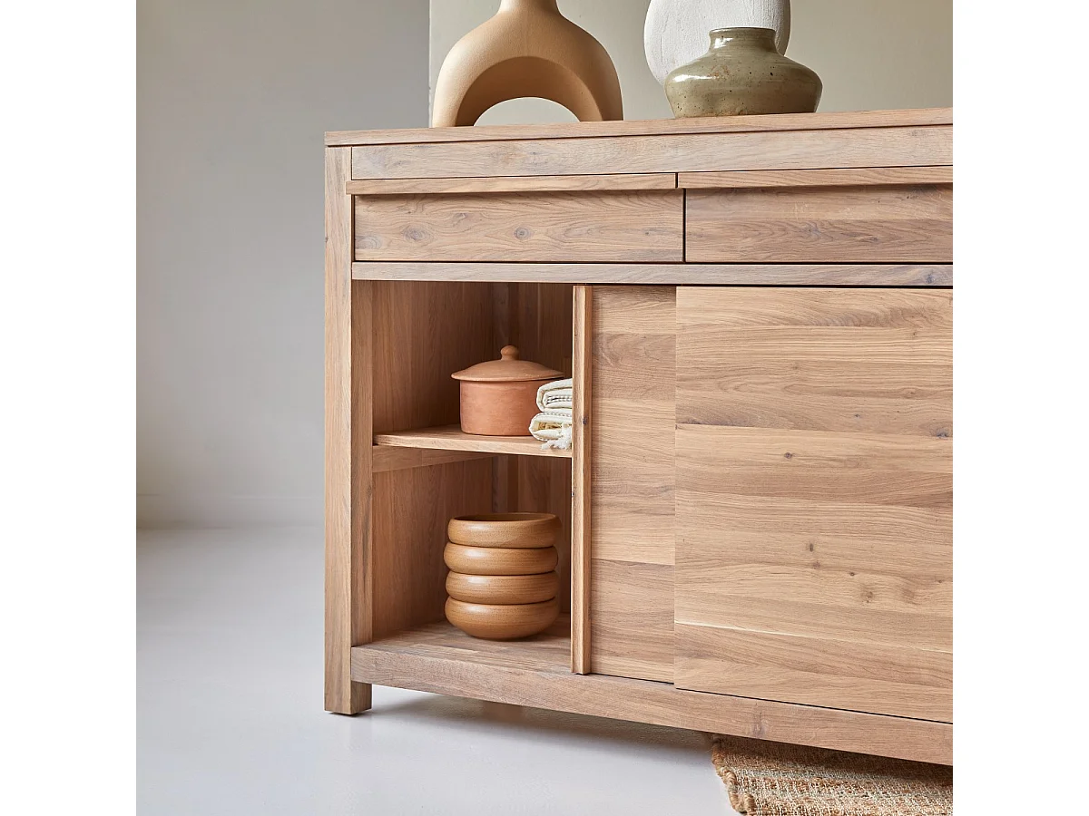 Anrichte Luce aus Eichenholz 120 cm