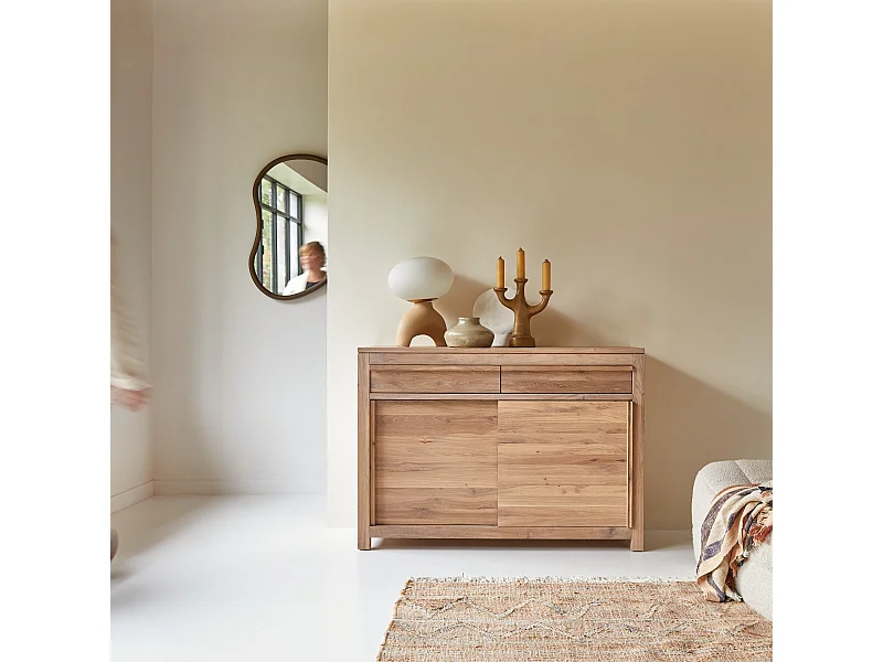 Credenza in legno di rovere 120 Luce