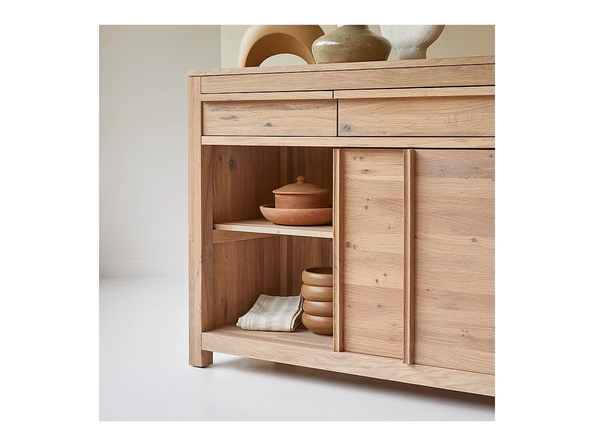 Anrichte Luce aus Eichenholz 150 cm