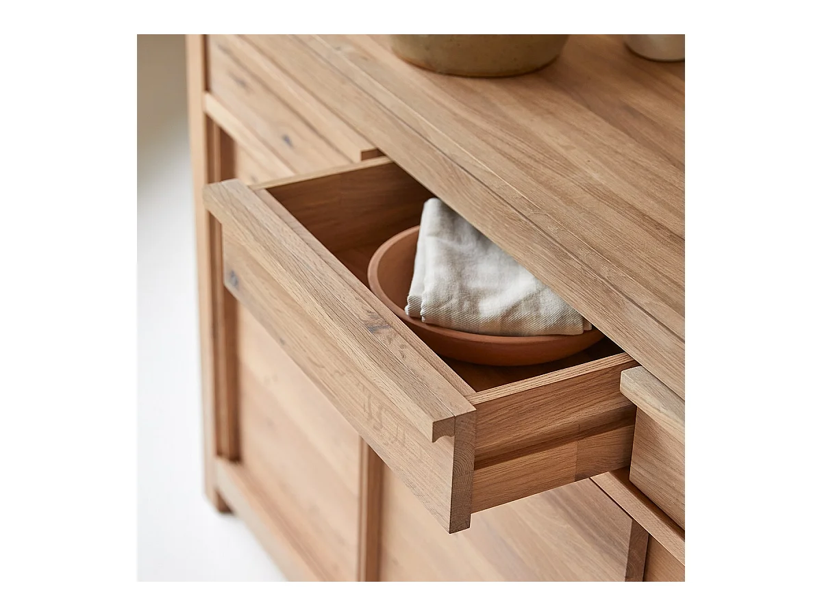 Anrichte Luce aus Eichenholz 150 cm