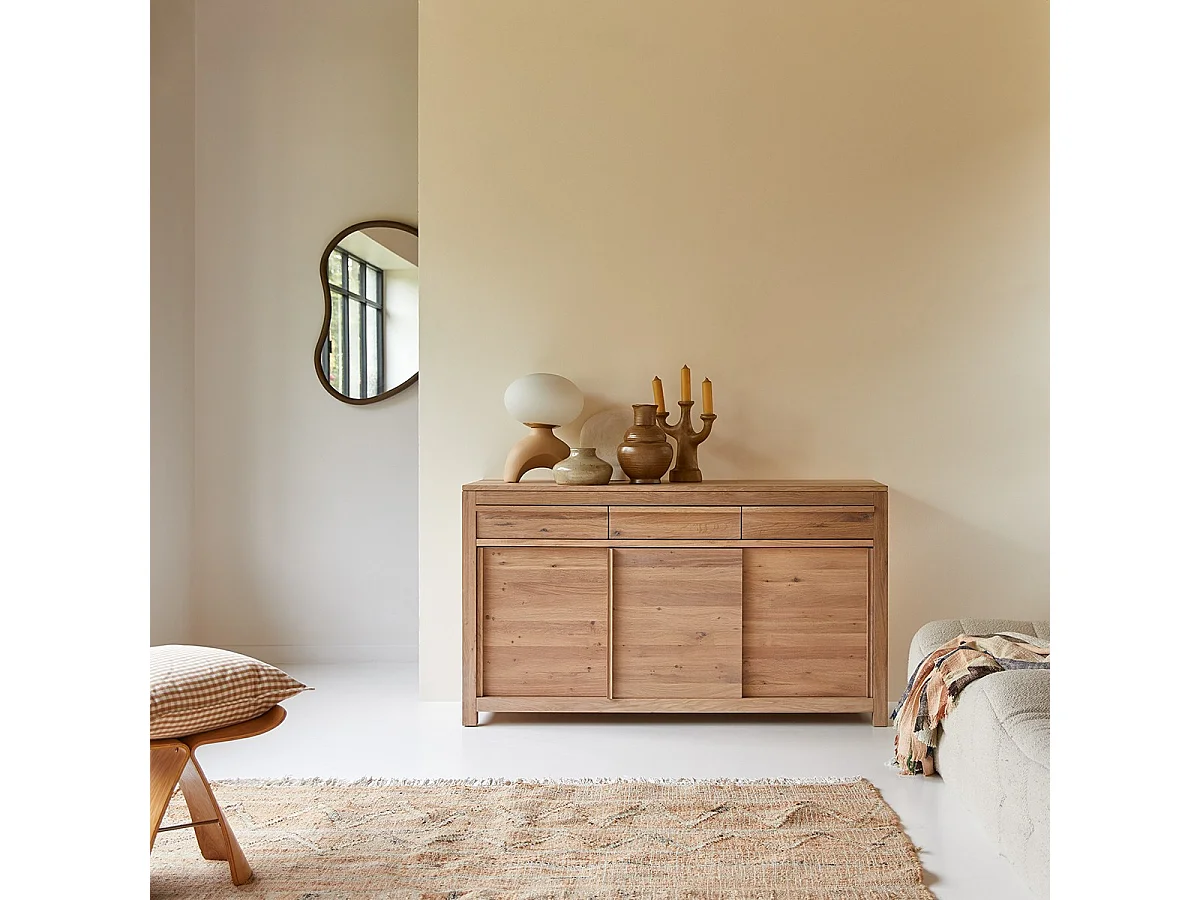 Anrichte Luce aus Eichenholz 150 cm