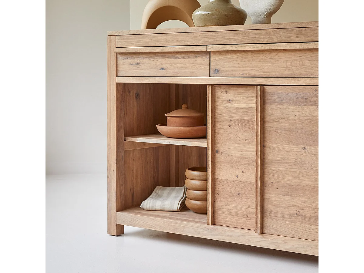 Anrichte Luce aus Eichenholz 150 cm