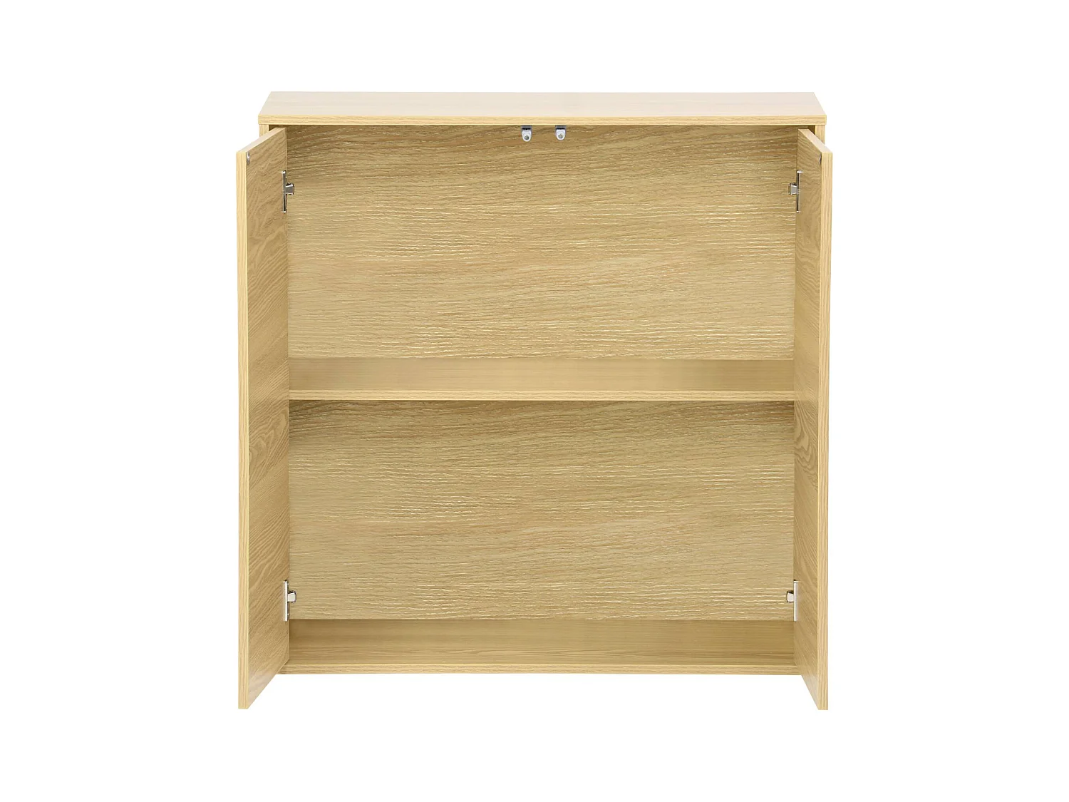 Módulo de almacenamiento con 2 puertas, 70cm roble