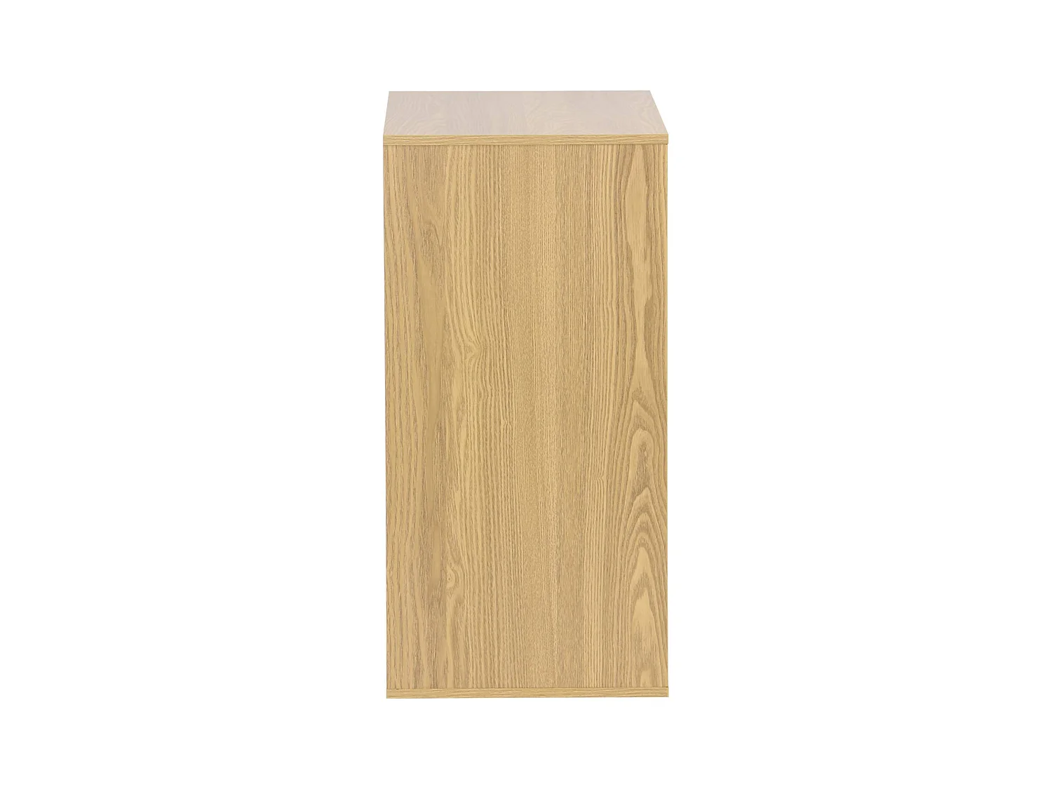 Módulo de almacenamiento con 2 puertas, 70cm roble