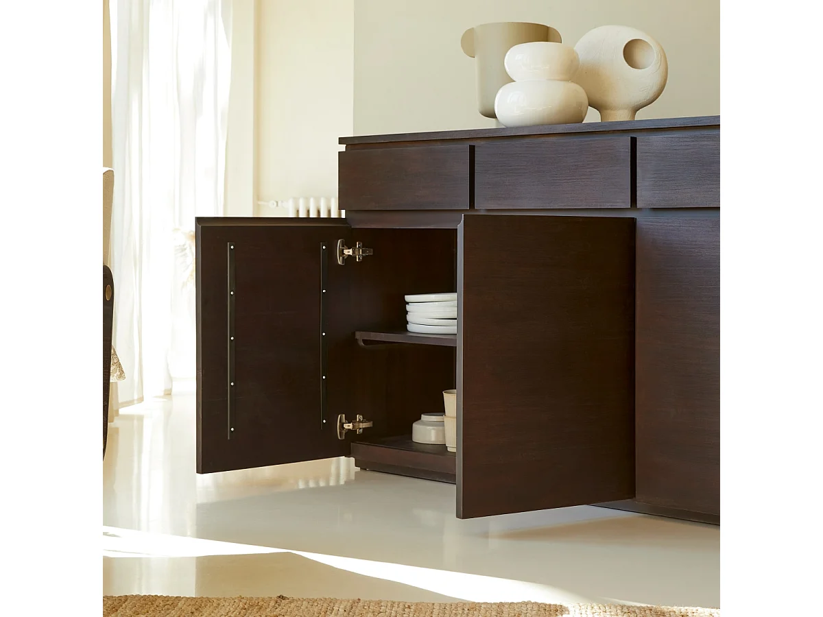 Buffet in legno di mogano 200 Eva