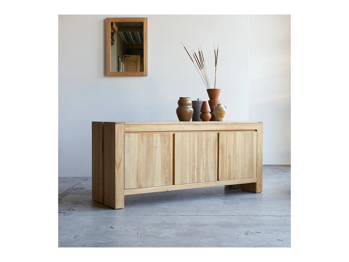 Buffet in teak massello Eden 160 cm