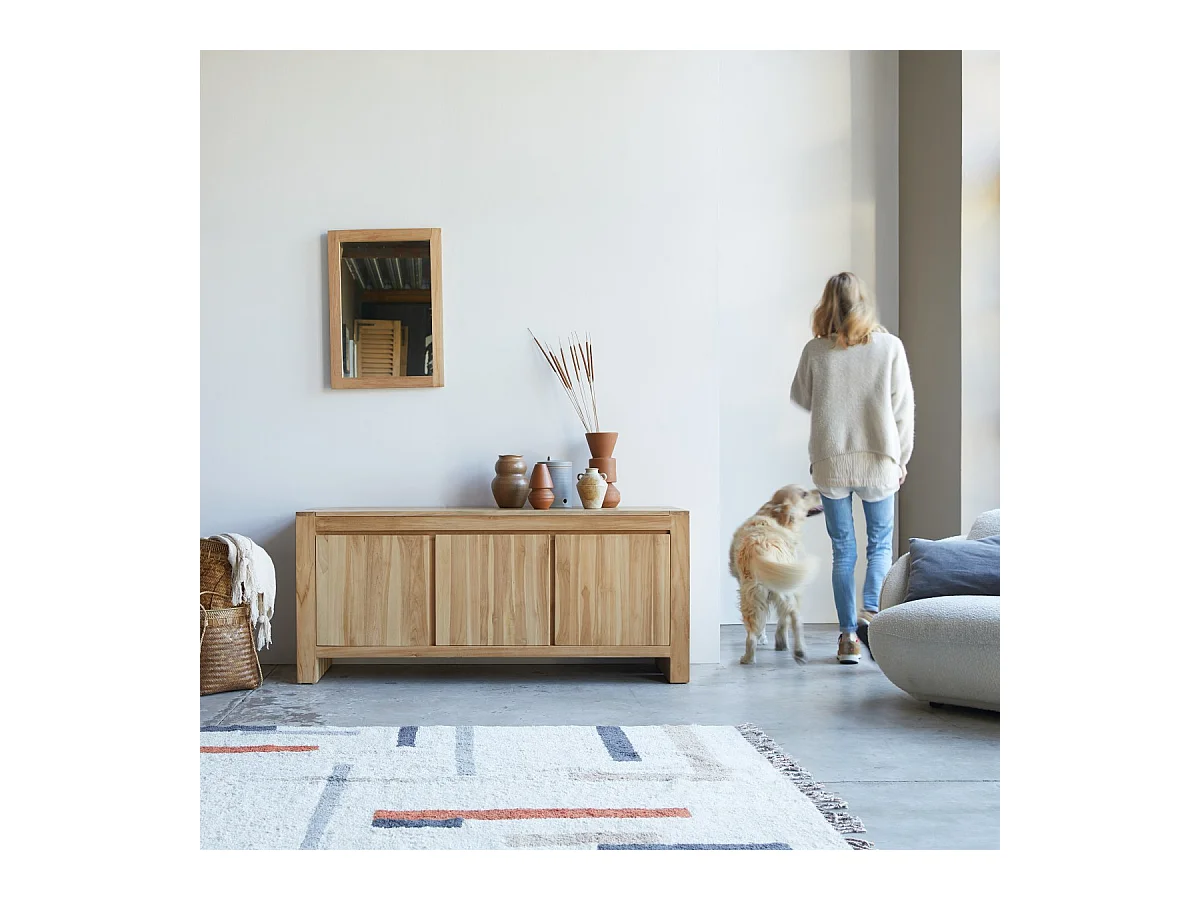 Buffet aus massivem Teakholz Eden 160 cm
