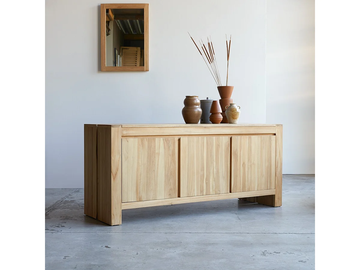Buffet aus massivem Teakholz Eden 160 cm