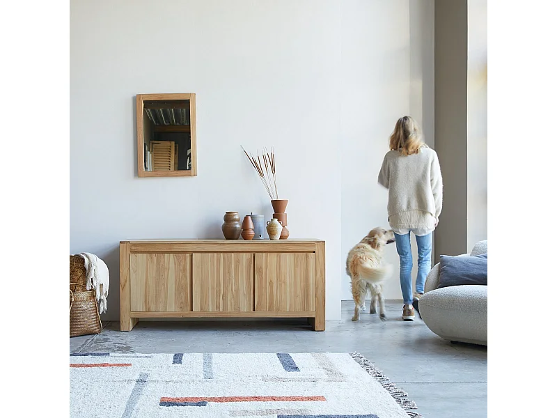 Buffet in teak massello Eden 160 cm