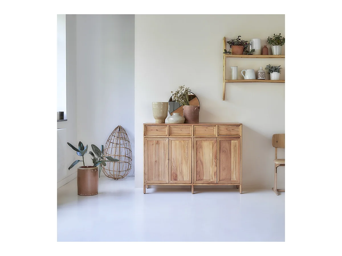 Buffet en bois de mindi 120 Alex