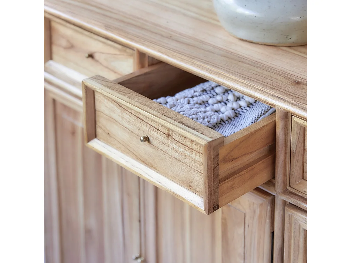 Buffet in legno di mindi 120 Alex