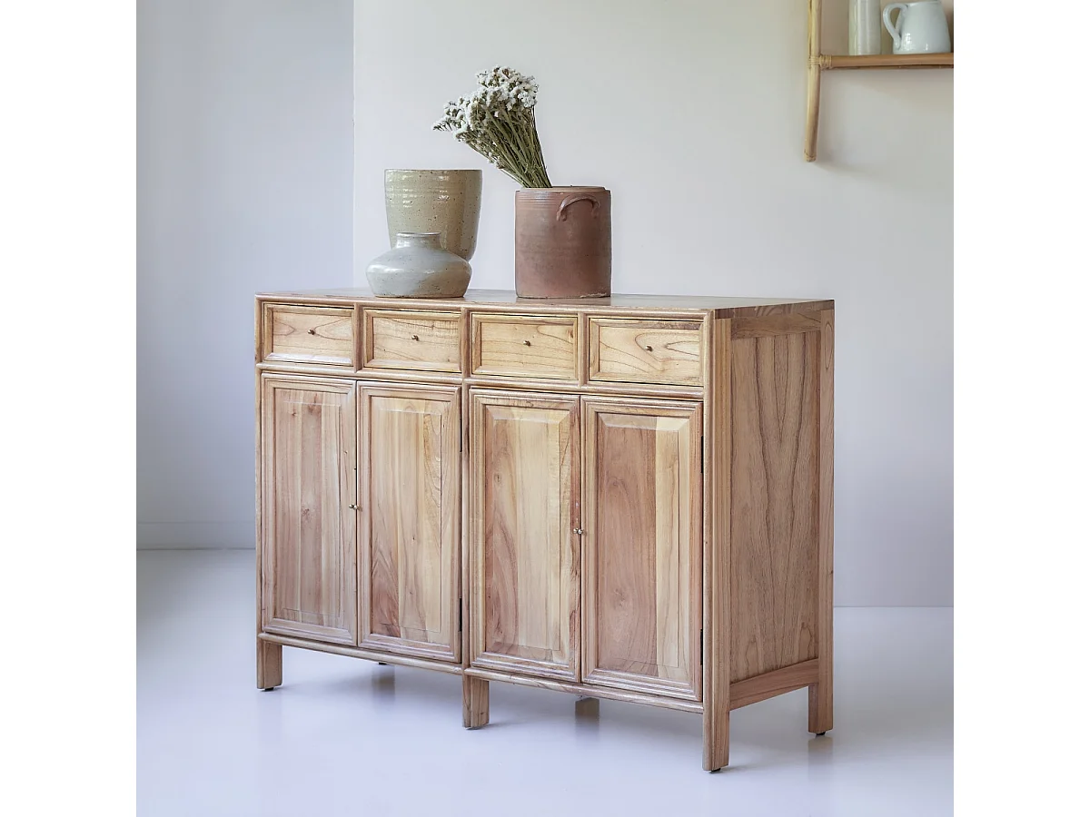 Buffet in legno di mindi 120 Alex