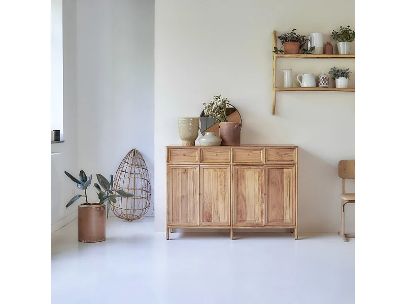 Buffet Anrichte Highboard aus Mindiholz 120 cm Tikamoon