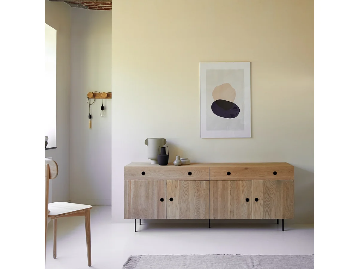 Sideboard aus Eichenholz 185 Jeanne