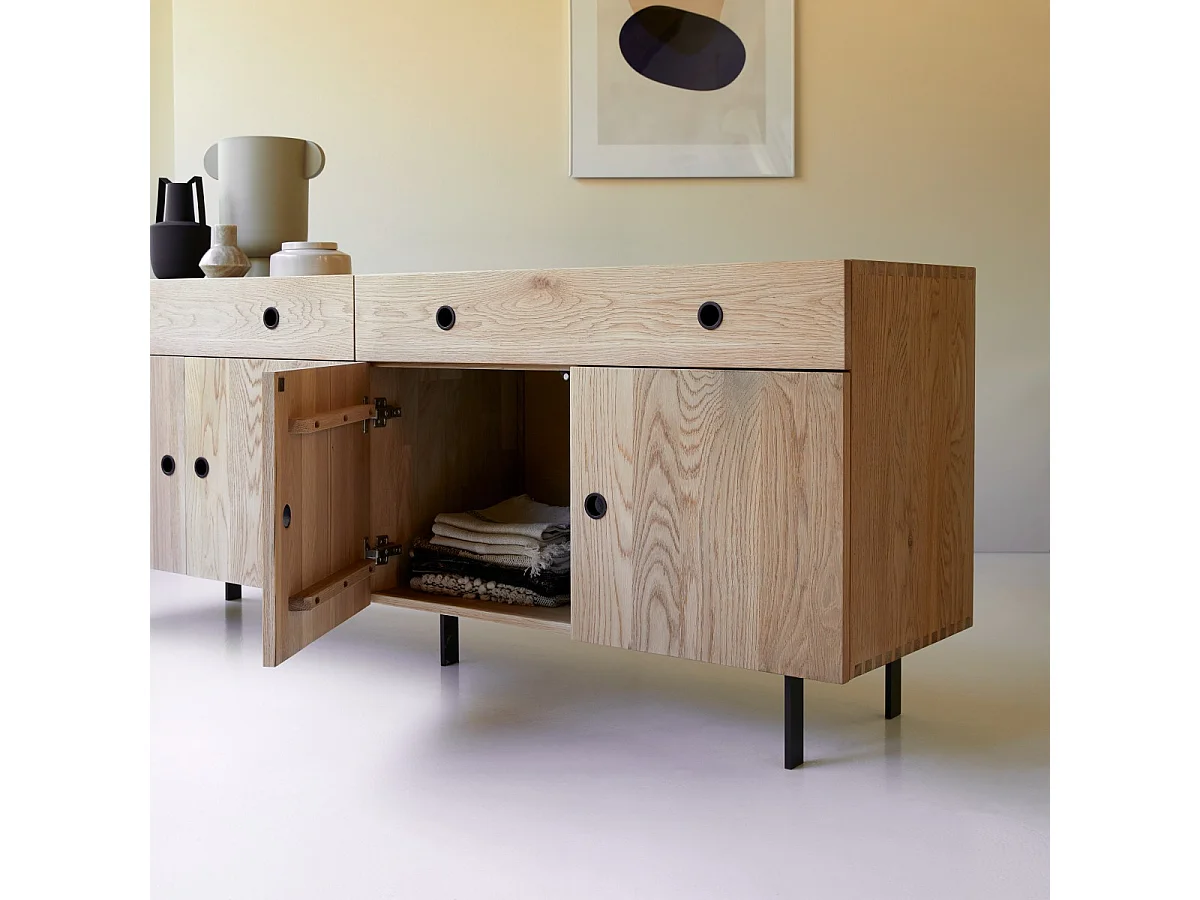 Sideboard aus Eichenholz 185 Jeanne