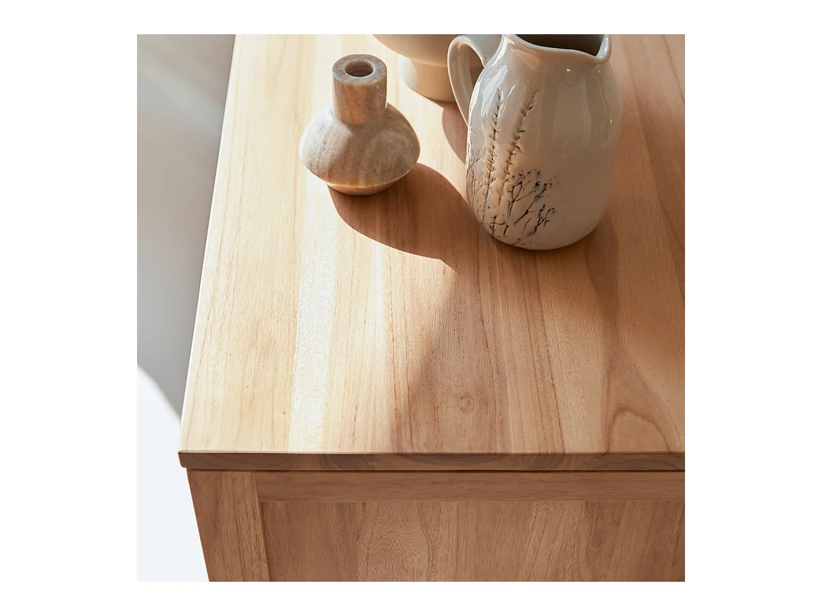 Buffet Anrichte Sideboard 180 aus massivem Teak Holz Massiv neu Tikamoon