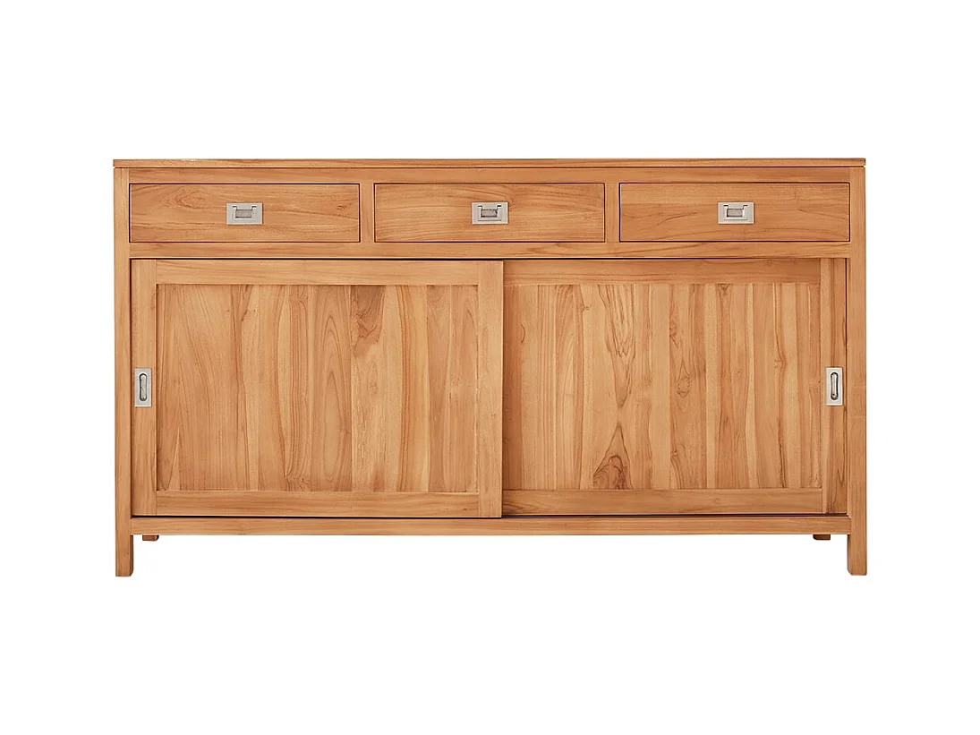 Buffet Anrichte Sideboard 180 aus massivem Teak Holz Massiv neu Tikamoon