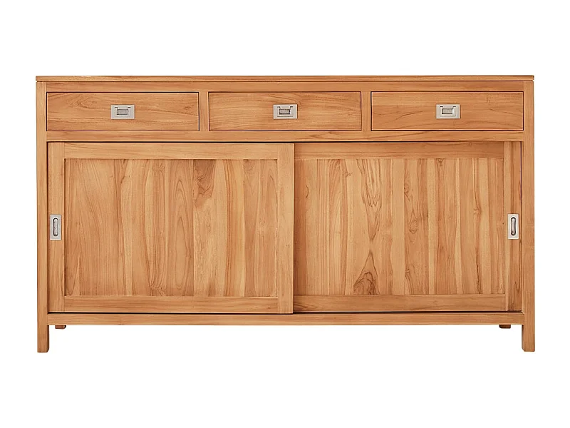 Buffet Anrichte Sideboard 180 aus massivem Teak Holz Massiv neu Tikamoon