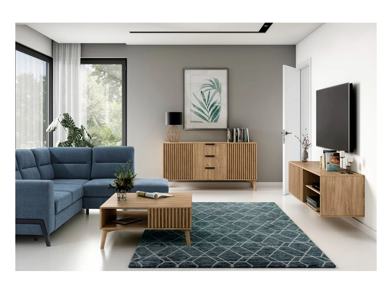 Buffet Seewen/Marron/En Stock