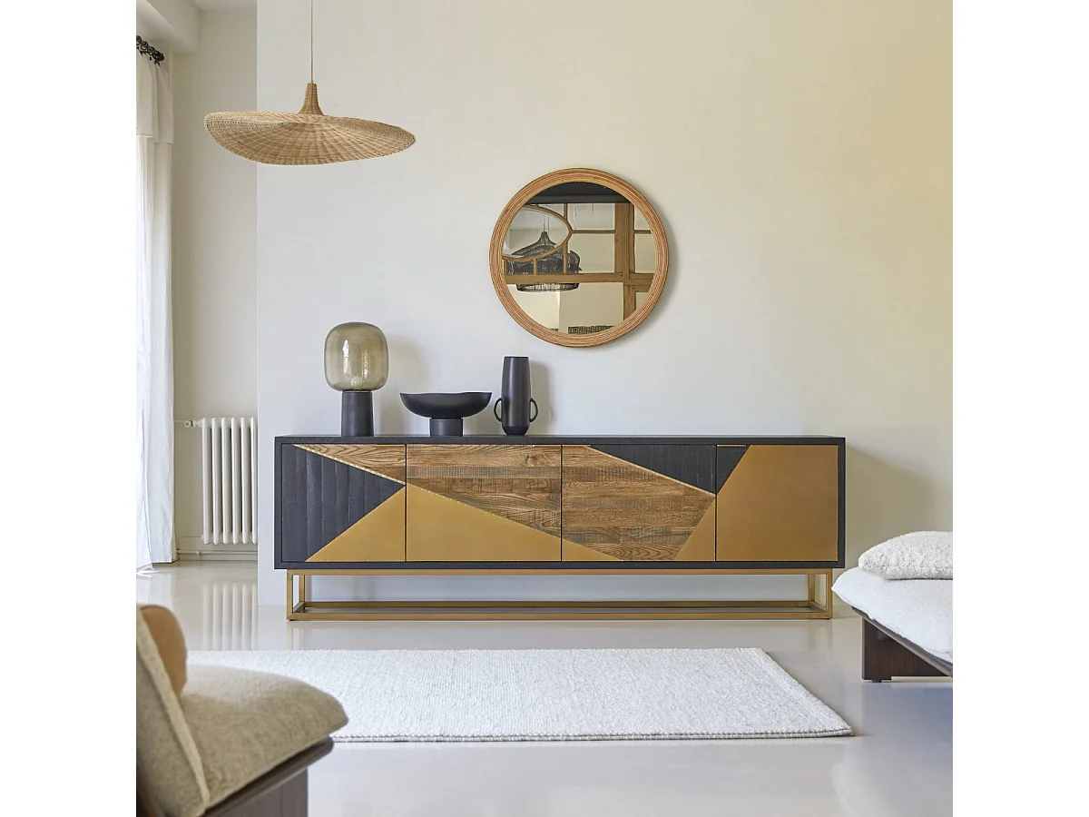 Buffet en bois de chêne 240 Oscar