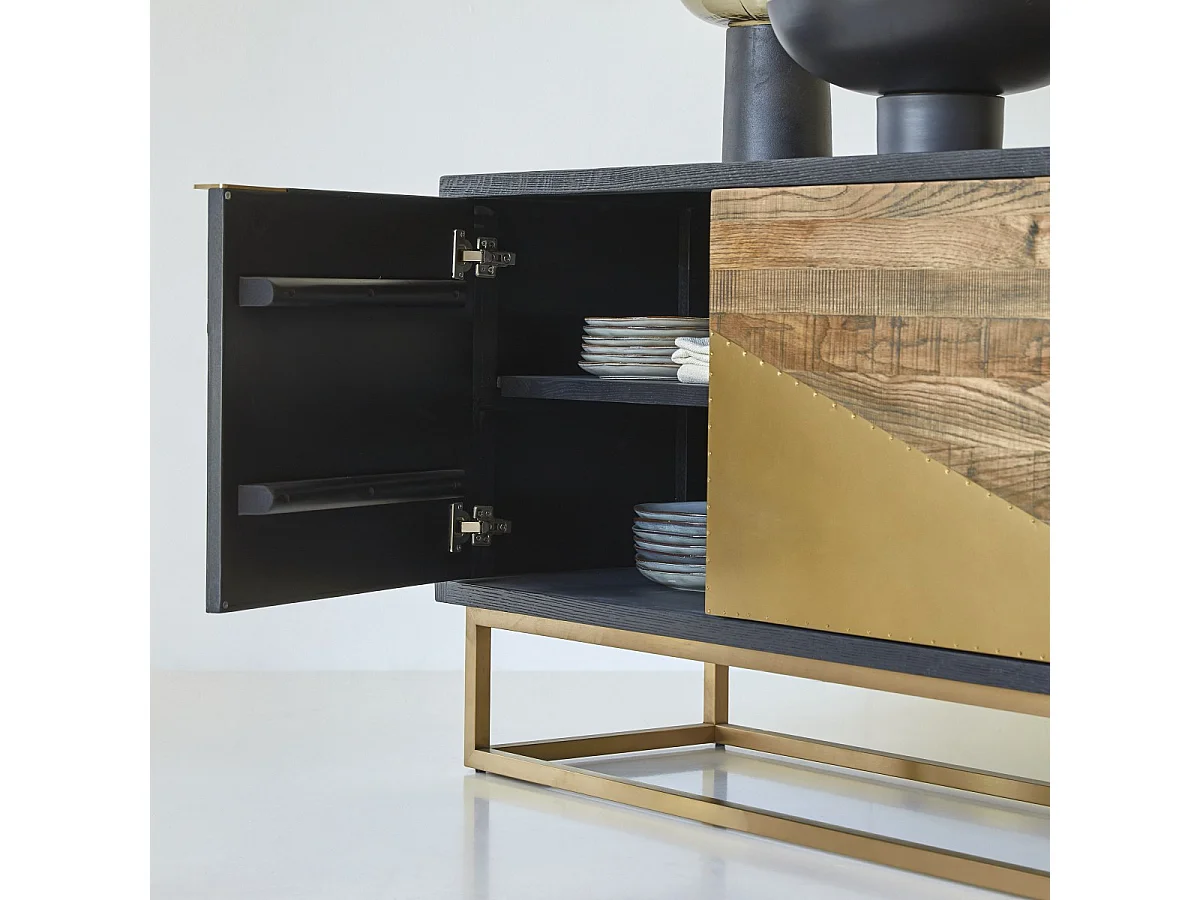 Buffet en bois de chêne 240 Oscar