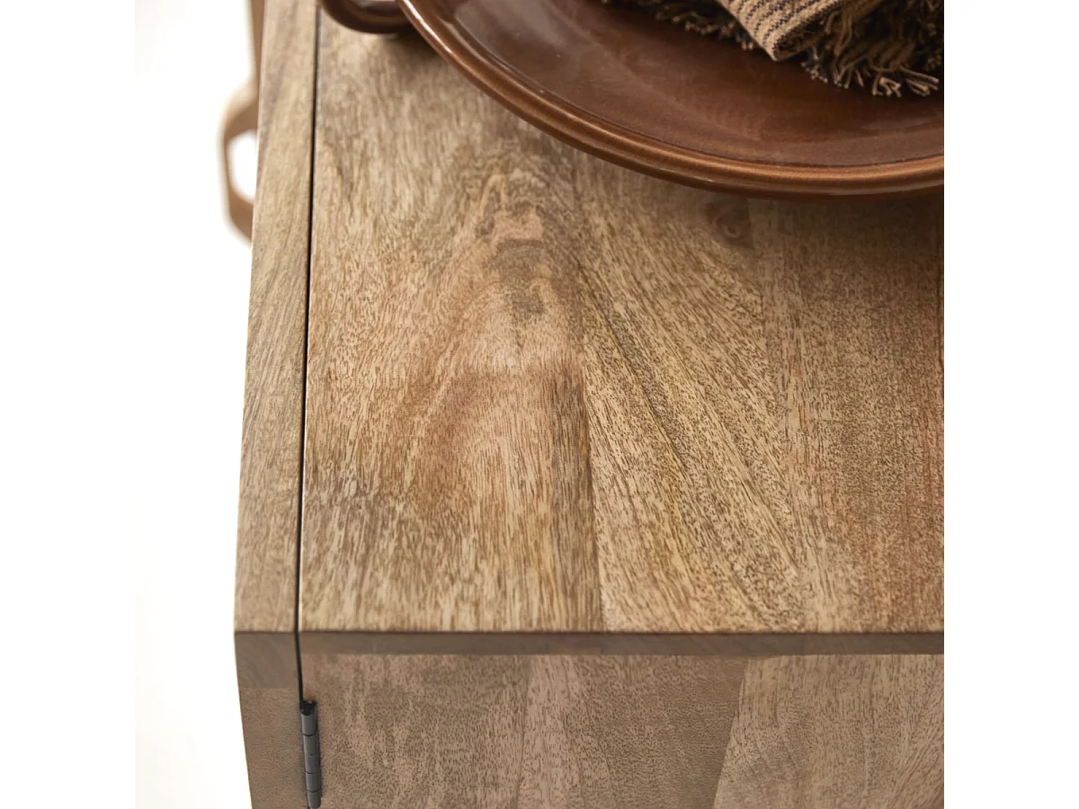 Buffet in legno di mango e rattan Sina