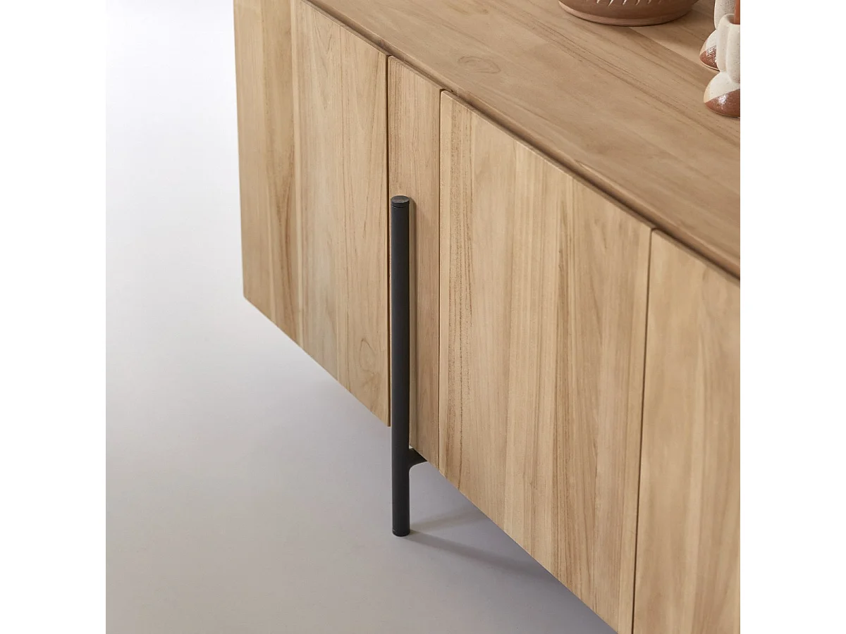 Buffet bas en bois de teck 165 Honorine